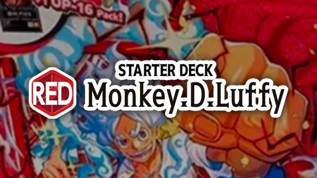 ST-31: Starter Deck 31 RED Monkey.D.Luffy